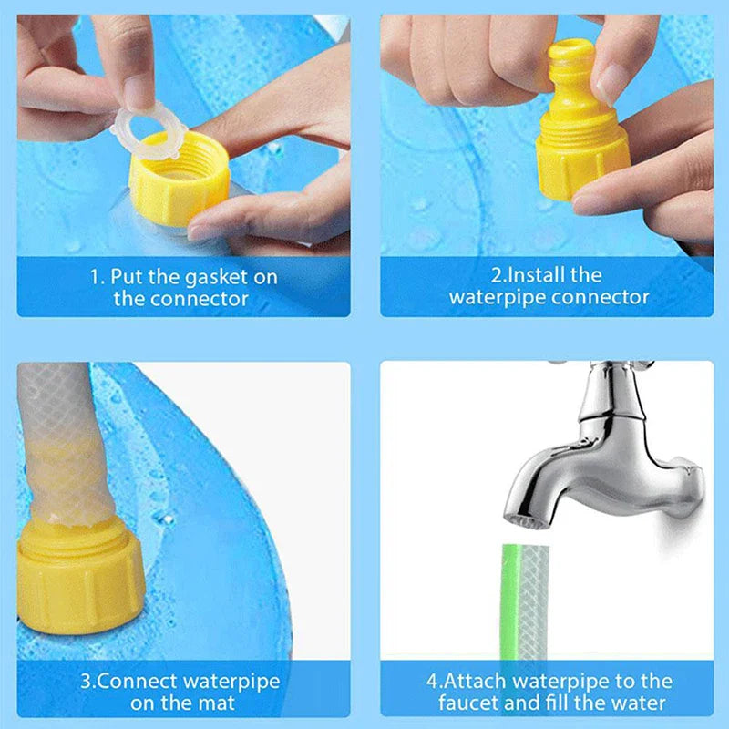 Dog Splash Sprinkler Pad Splash Pad Dogs