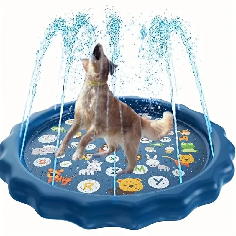 Non Slip Doggy Water Splash Pad Splash Pad Dogs