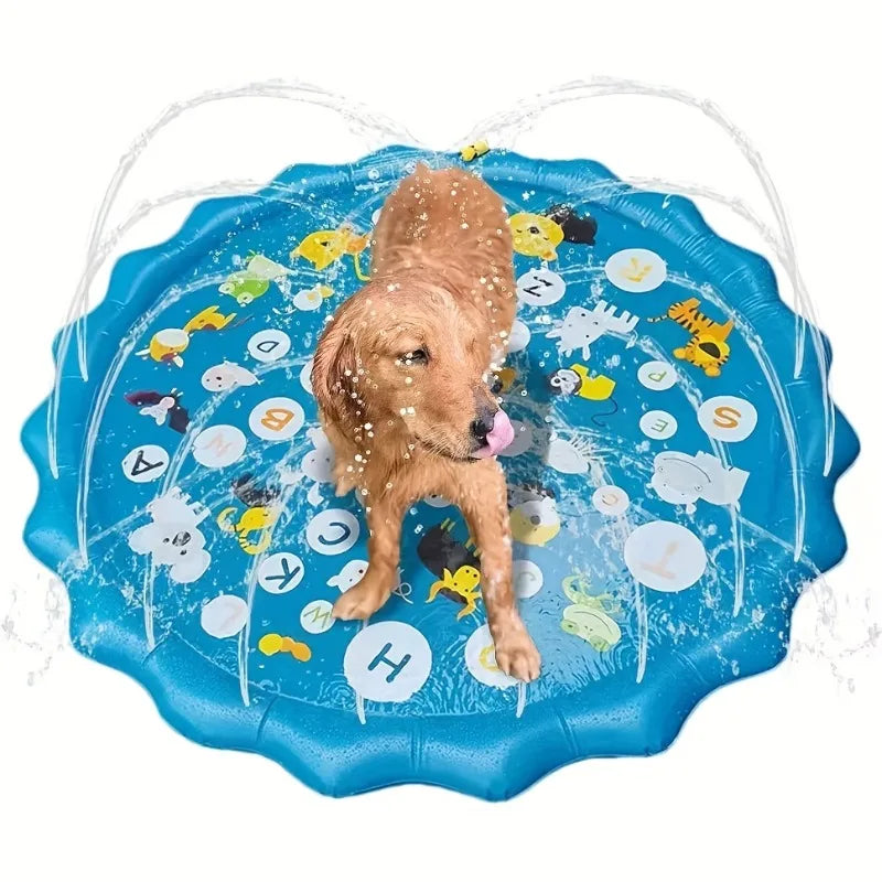 Non Slip Doggy Water Splash Pad Splash Pad Dogs