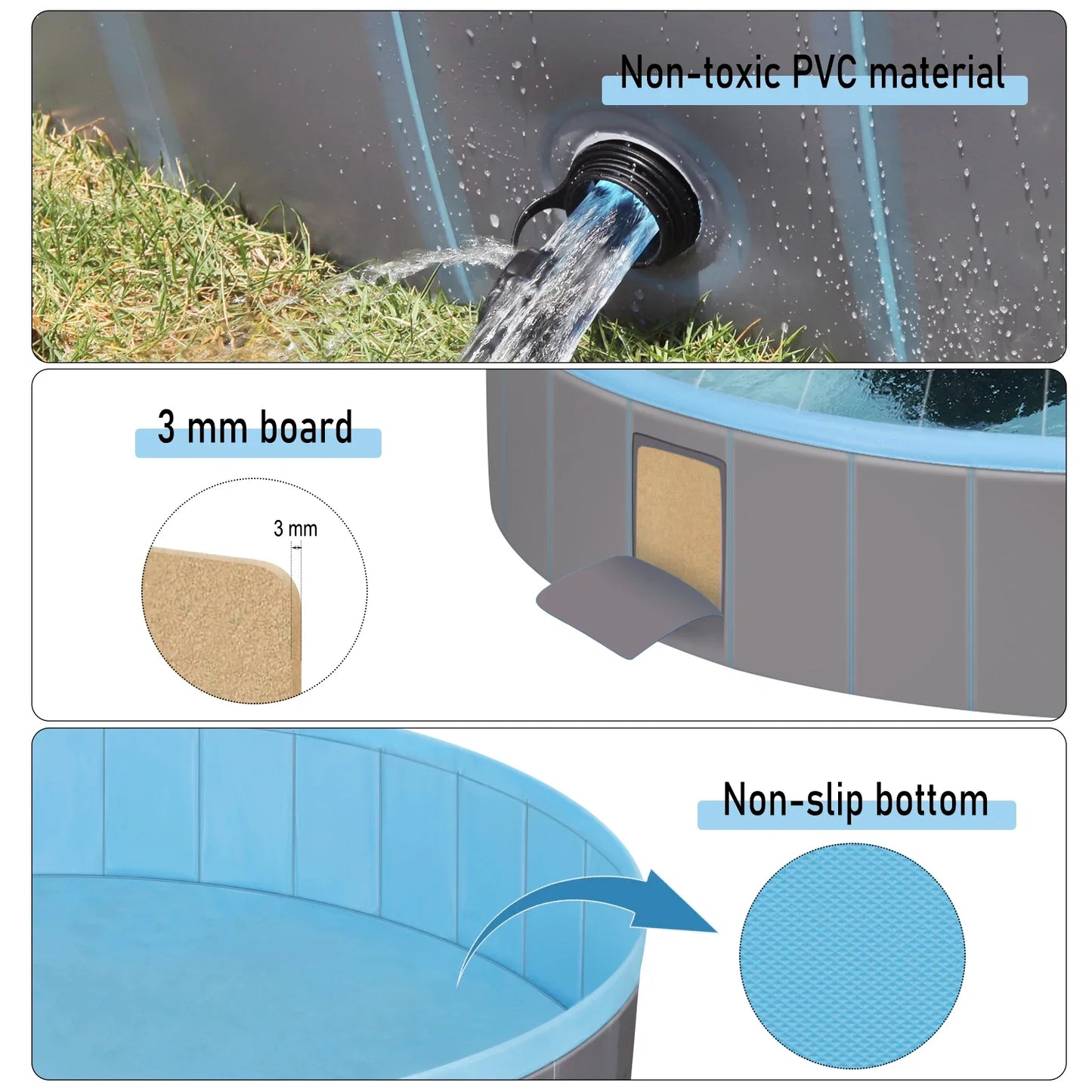 Swimming Pool For Dog With Splash Pad Splash Pad Dogs